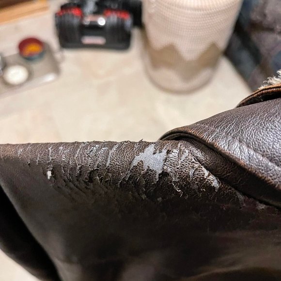 Tommy Hilfiger Leather and FUR jacket - Picture 4 of 5